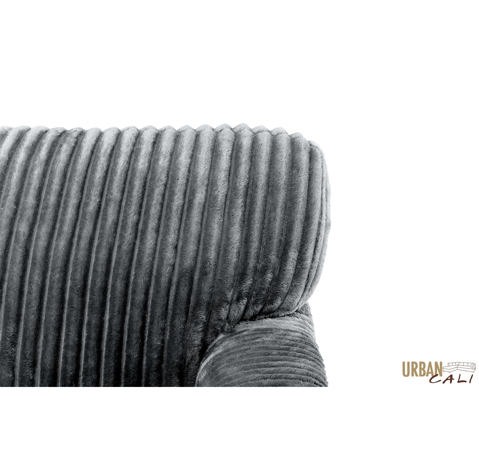 Image 964797_ALTMORE32.jpg, Product 964-797 / Price $1,459.99, Urban Cali Calabasas Minky Corduroy 89.5" Reversible Sleeper Sectional Sofa Bed with Storage Chaise from Urban Cali on TSC.ca's Home & Garden department