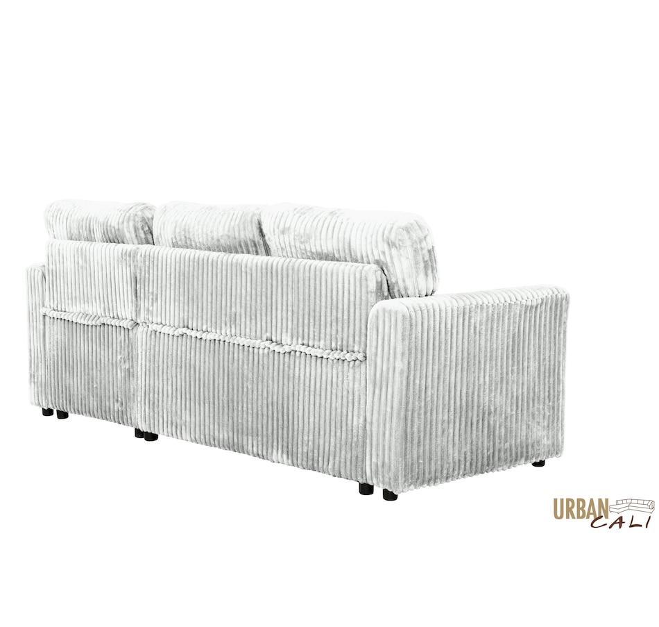 Image 964797_ALTMORE8.jpg, Product 964-797 / Price $1,459.99, Urban Cali Calabasas Minky Corduroy 89.5" Reversible Sleeper Sectional Sofa Bed with Storage Chaise from Urban Cali on TSC.ca's Home & Garden department