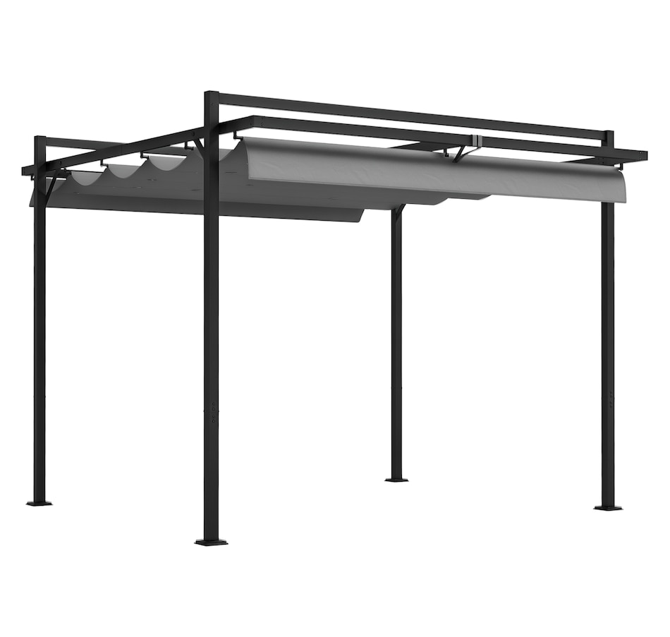 Image 964815.png, Product 964-815 / Price $329.99, Outsunny 10' x 10' Retractable Pergola Canopy from Outsunny on TSC.ca's Home & Garden department