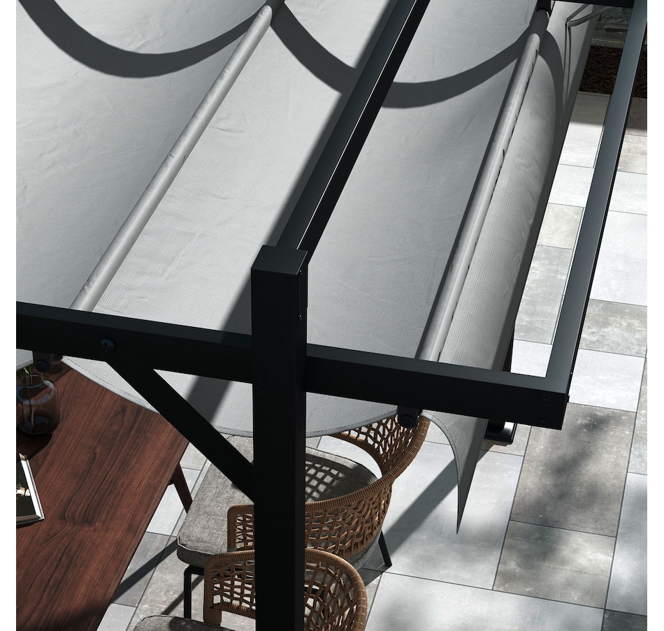 Image 964815_ALTMORE7.jpg, Product 964-815 / Price $329.99, Outsunny 10' x 10' Retractable Pergola Canopy from Outsunny on TSC.ca's Home & Garden department