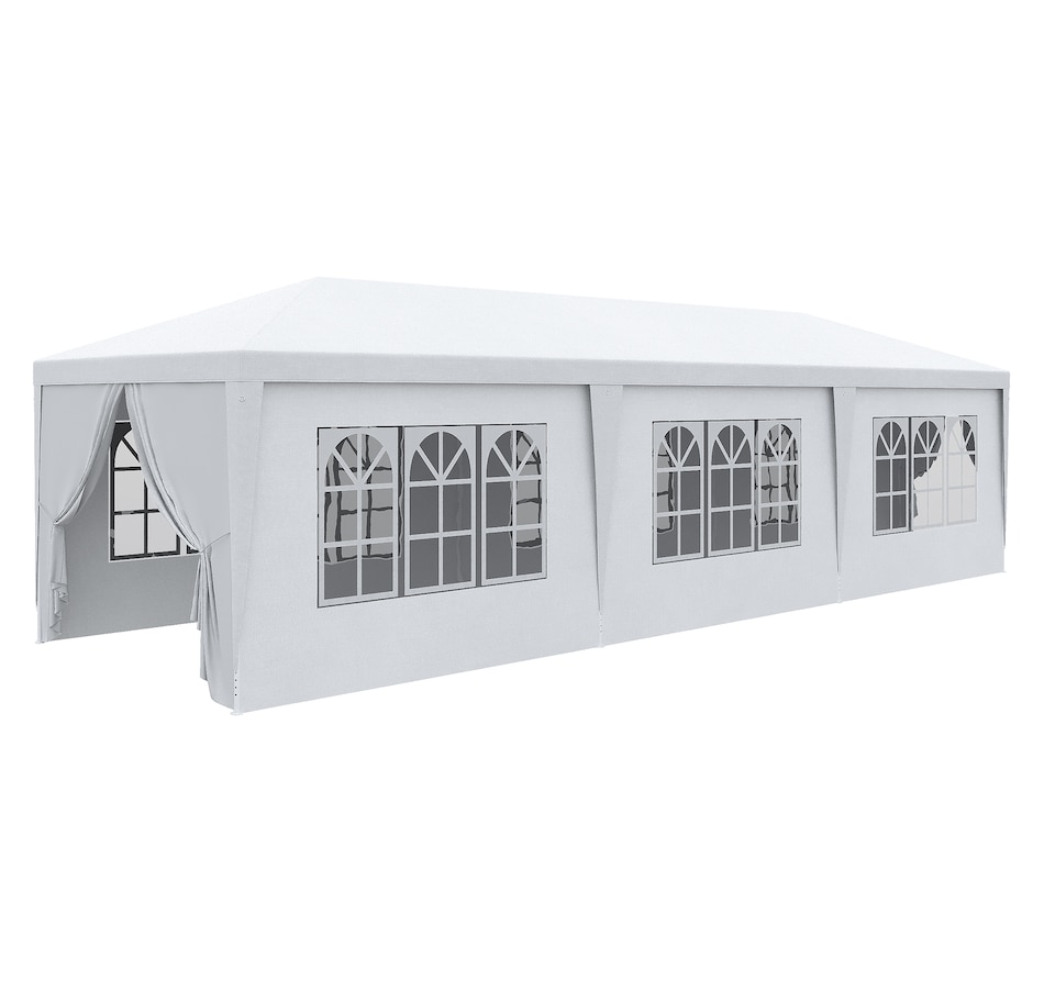 Image 964823.jpg, Product 964-823 / Price $229.99, Outsunny 10' x 28' Party Gazebo Tent from Outsunny on TSC.ca's Home & Garden department