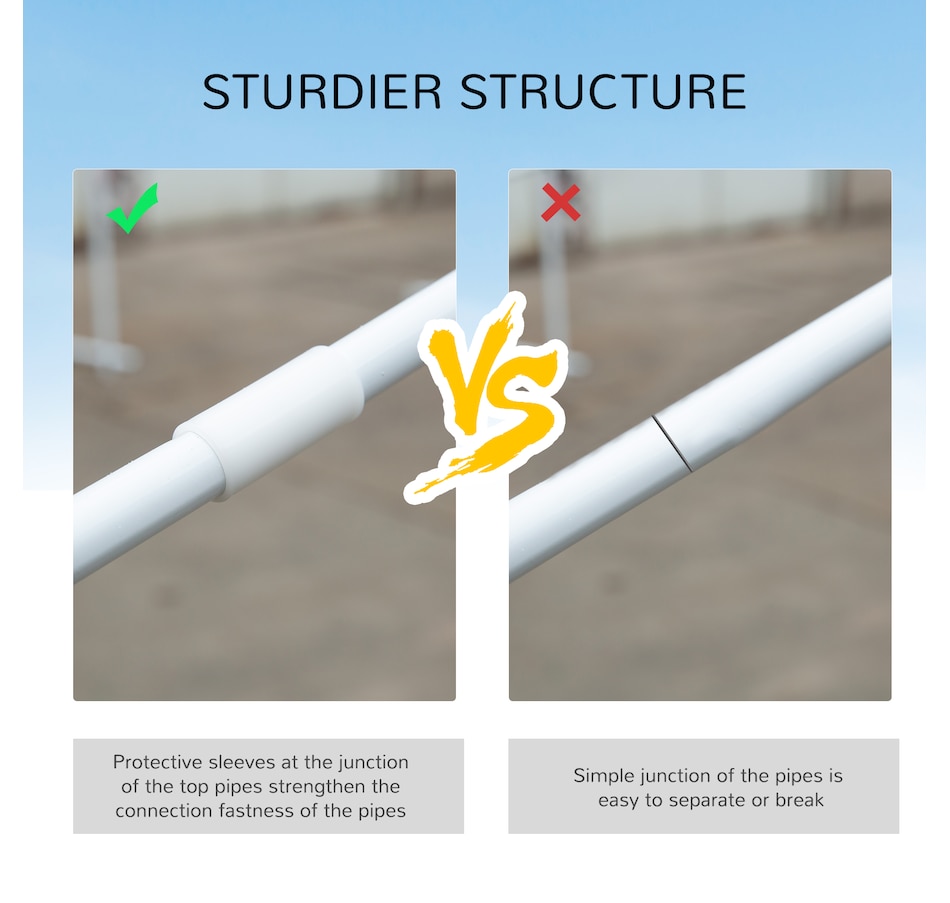 Image 964823_ALTMORE3.jpg, Product 964-823 / Price $229.99, Outsunny 10' x 28' Party Gazebo Tent from Outsunny on TSC.ca's Home & Garden department