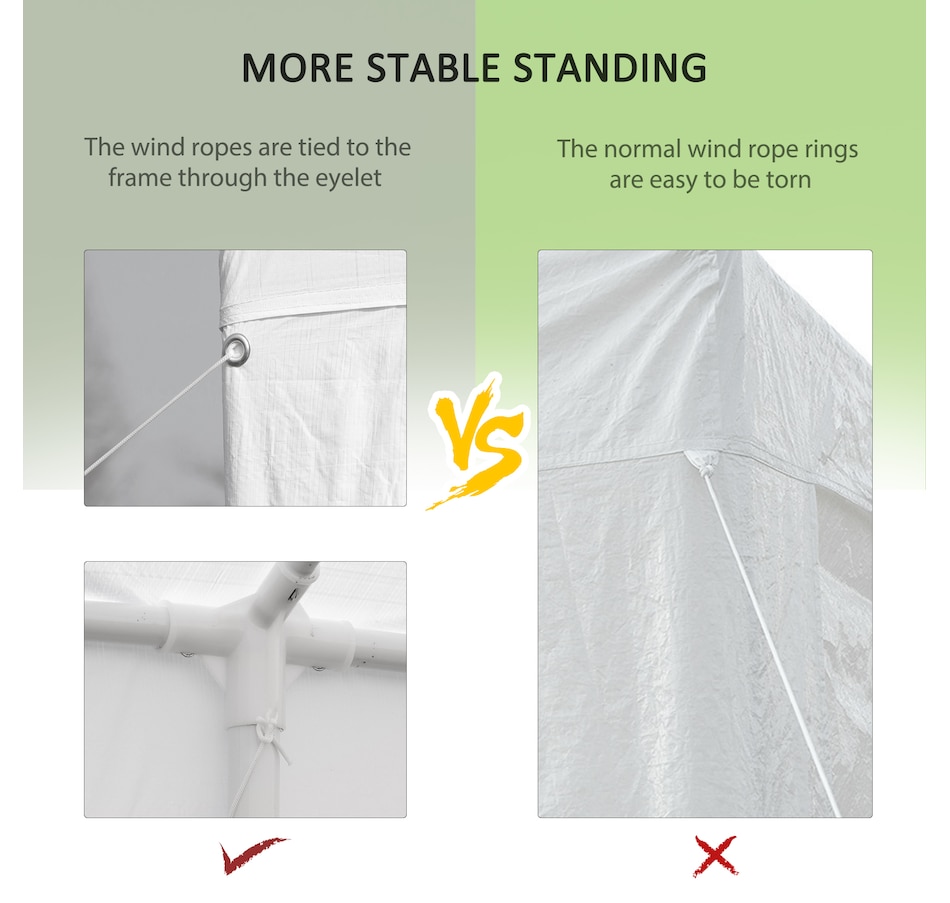 Image 964823_ALTMORE4.jpg, Product 964-823 / Price $229.99, Outsunny 10' x 28' Party Gazebo Tent from Outsunny on TSC.ca's Home & Garden department