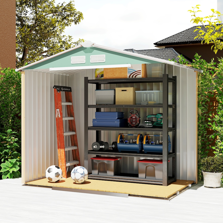 Image 964873_ALTMORE129.jpg, Product 964-873 / Price $319.99 - $379.99, 7' x 4' Garden Storage Shed w/ Foundation Kit and Double Doors from Outsunny on TSC.ca's Home & Garden department