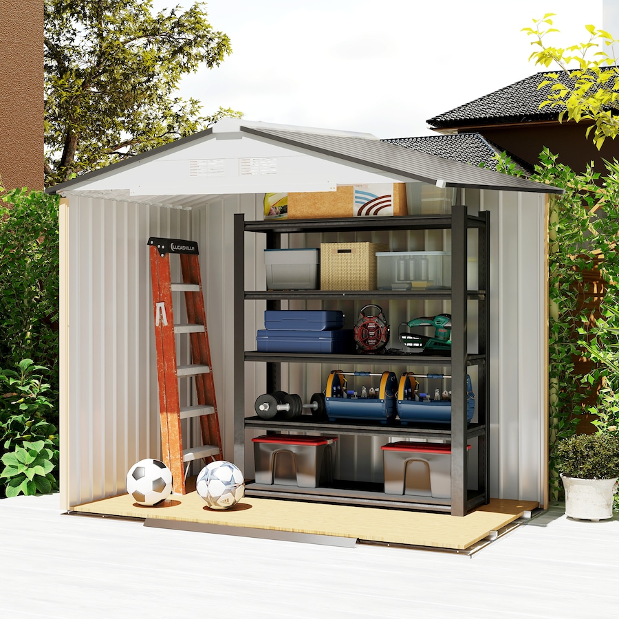Image 964873_ALTMORE136.jpg, Product 964-873 / Price $319.99 - $379.99, 7' x 4' Garden Storage Shed w/ Foundation Kit and Double Doors from Outsunny on TSC.ca's Home & Garden department