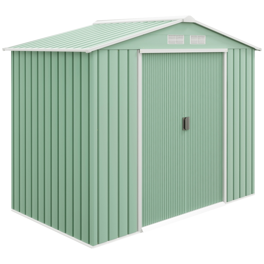 Image 964873_ST09.jpg, Product 964-873 / Price $319.99 - $379.99, 7' x 4' Garden Storage Shed w/ Foundation Kit and Double Doors from Outsunny on TSC.ca's Home & Garden department