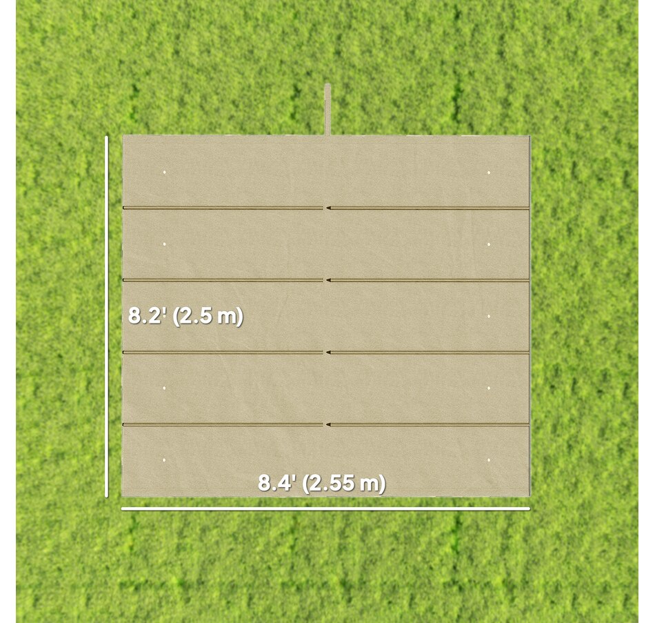 Image 964883_ALTMORE72.jpg, Product 964-883 / Price $54.99 - $64.99, Outsunny Retractable Replacement Pergola Canopy from Outsunny on TSC.ca's Home & Garden department