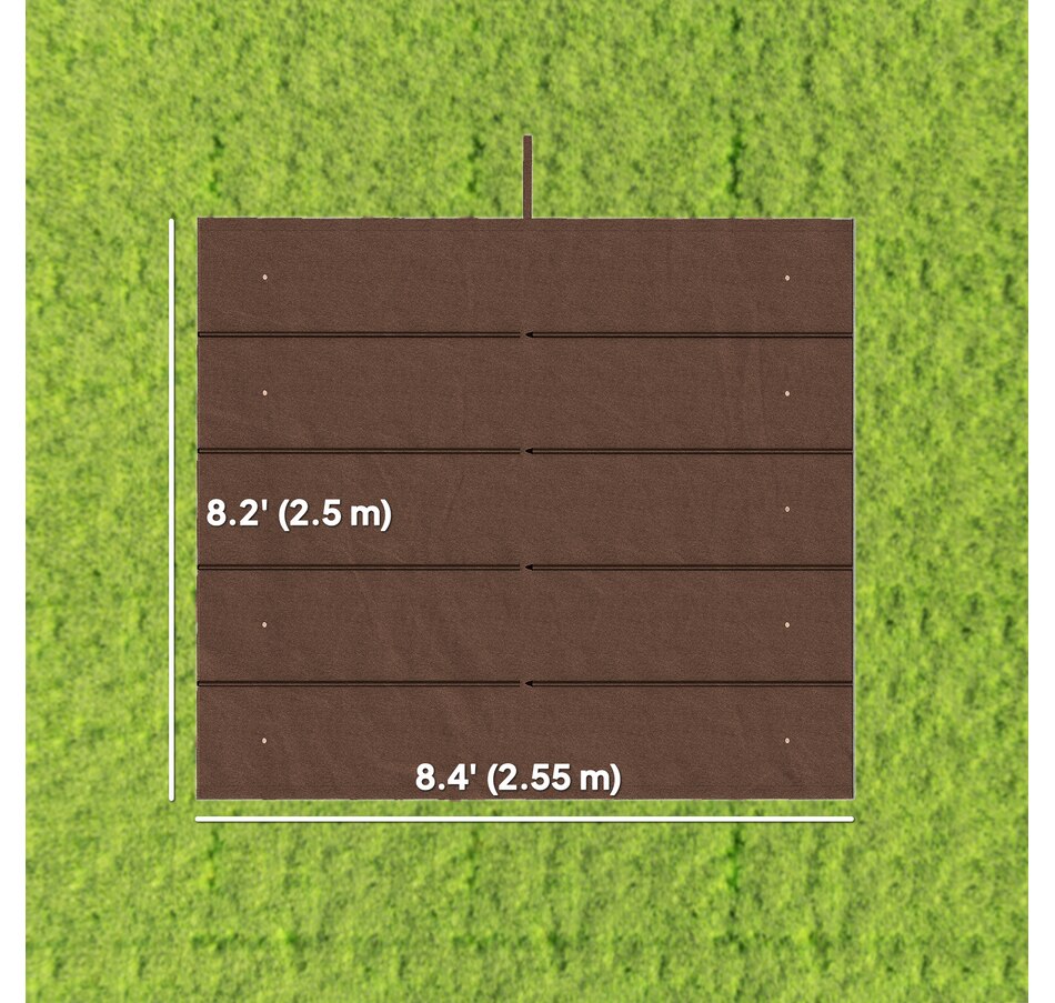 Image 964883_ALTMORE83.jpg, Product 964-883 / Price $54.99 - $64.99, Outsunny Retractable Replacement Pergola Canopy from Outsunny on TSC.ca's Home & Garden department