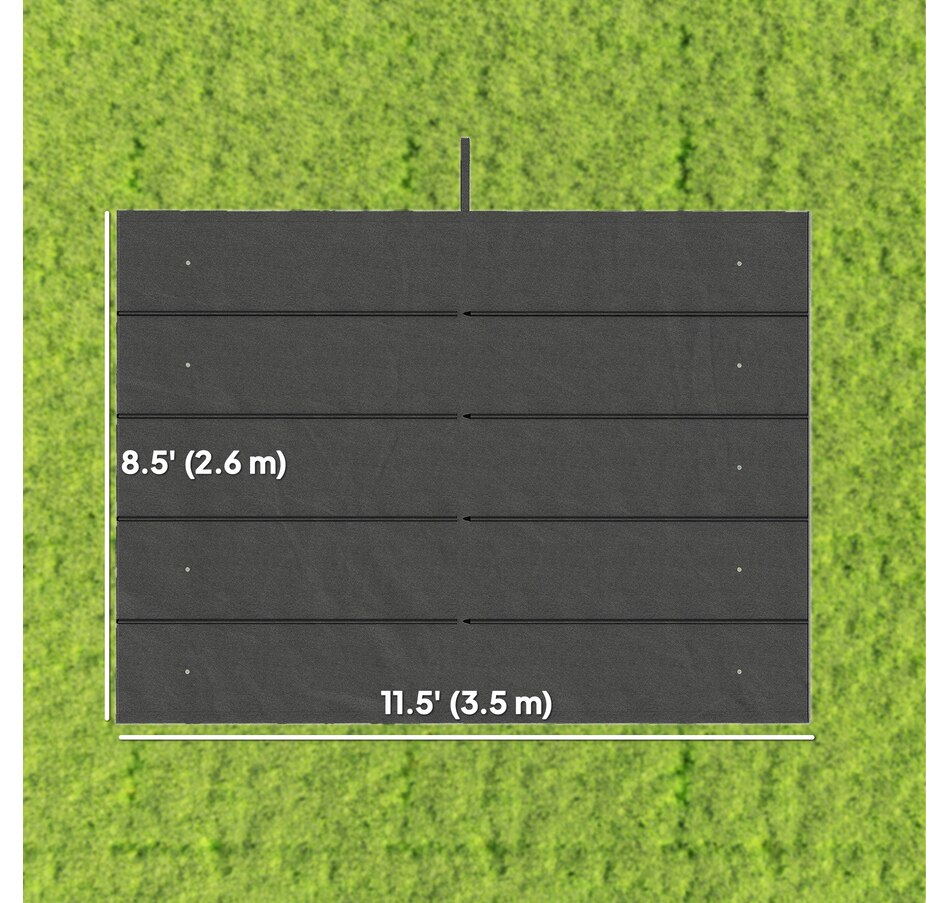 Image 964883_ALTMORE91.jpg, Product 964-883 / Price $54.99 - $64.99, Outsunny Retractable Replacement Pergola Canopy from Outsunny on TSC.ca's Home & Garden department