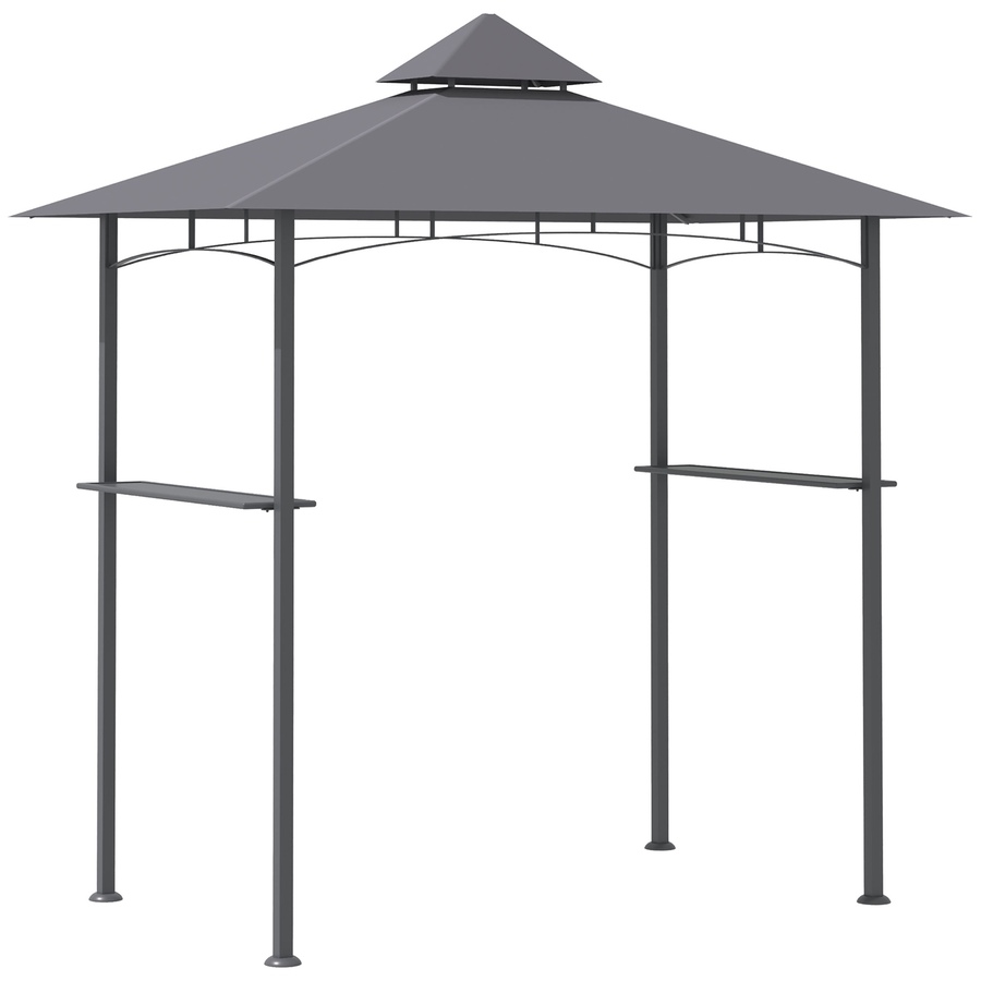 Image 964893.jpg, Product 964-893 / Price $109.99, Outsunny 8' x 5' BBQ Grill Gazebo Tent for Outdoor Sun Shade, Grey from Outsunny on TSC.ca's Home & Garden department