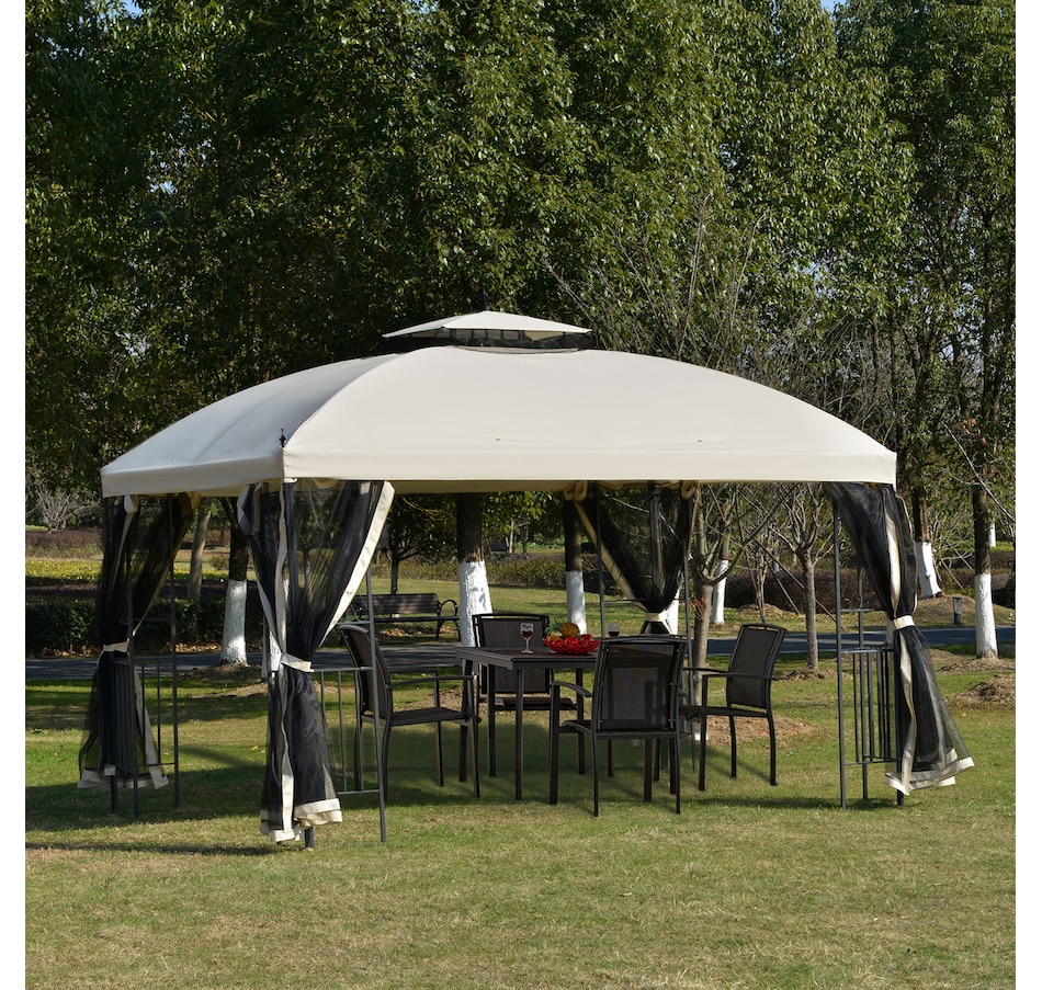 Image 964896_ALTMORE1.jpg, Product 964-896 / Price $339.99, Outsunny 12' x 10' Patio Gazebo Canopy from Outsunny on TSC.ca's Home & Garden department
