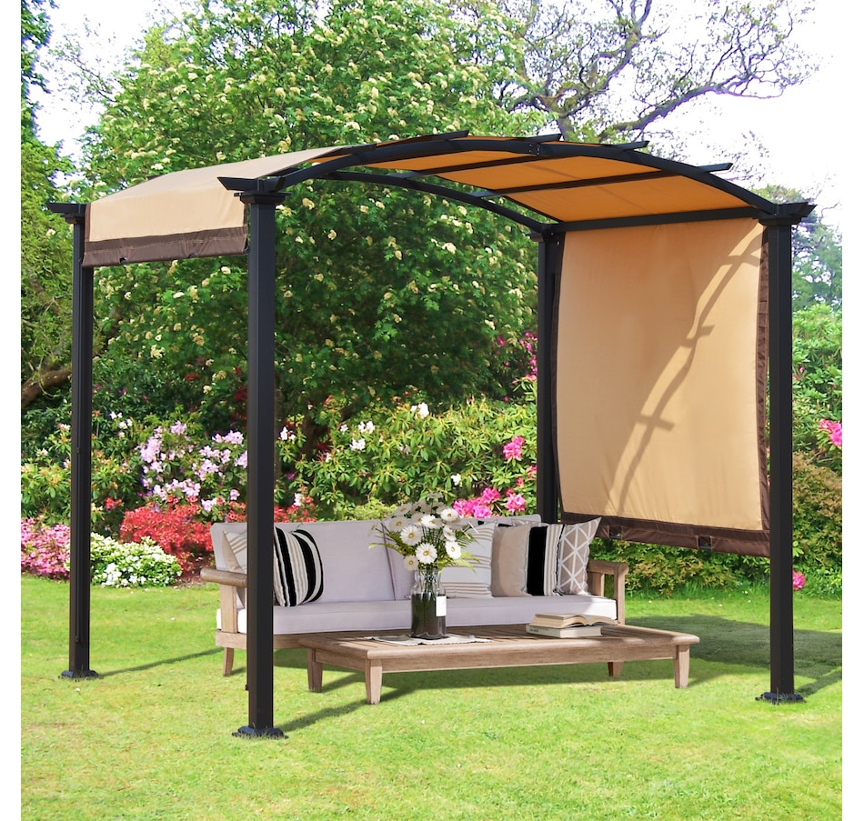 Image 964899_ALTMORE1.jpg, Product 964-899 / Price $369.99, Outsunny 10' x 8' Outdoor Retractable Canopy Pergola from Outsunny on TSC.ca's Home & Garden department