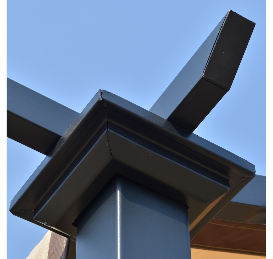 Image 964899_ALTMORE8.jpg, Product 964-899 / Price $369.99, Outsunny 10' x 8' Outdoor Retractable Canopy Pergola from Outsunny on TSC.ca's Home & Garden department