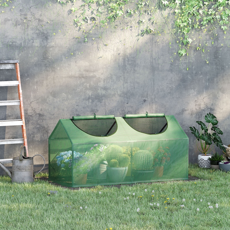 Image 964946_ALTMORE1.jpg, Product 964-946 / Price $37.99, Outsunny 47" x 24" x 24" Portable Mini Tunnel Greenhouse from Outsunny on TSC.ca's Home & Garden department