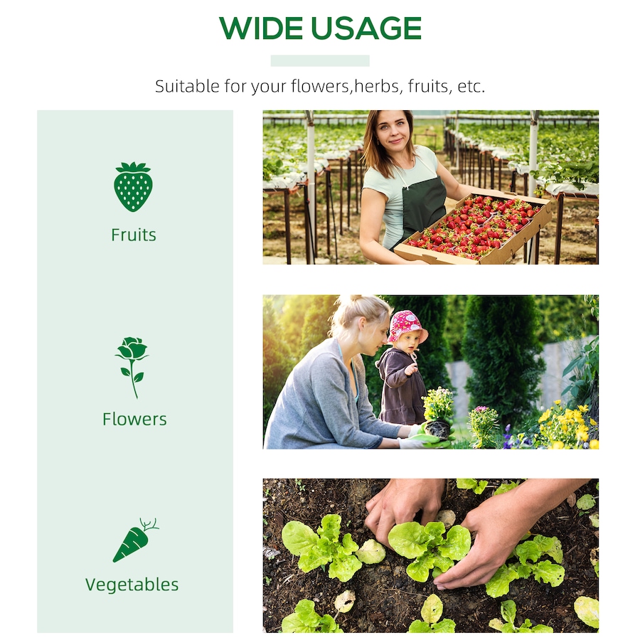 Image 964946_ALTMORE6.jpg, Product 964-946 / Price $37.99, Outsunny 47" x 24" x 24" Portable Mini Tunnel Greenhouse from Outsunny on TSC.ca's Home & Garden department