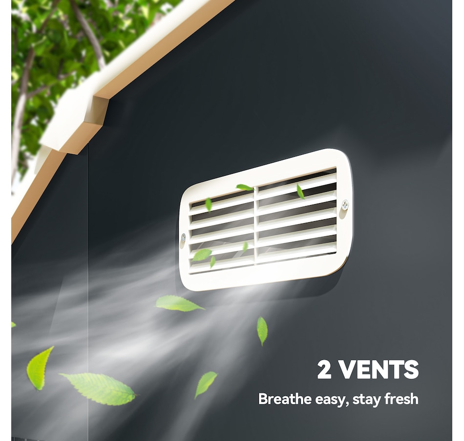 Image 964948_ALTMORE14.jpg, Product 964-948 / Price $469.99, Outsunny 8' x 4' Metal Outdoor Storage Shed with Adjustable Shelves from Outsunny on TSC.ca's Home & Garden department