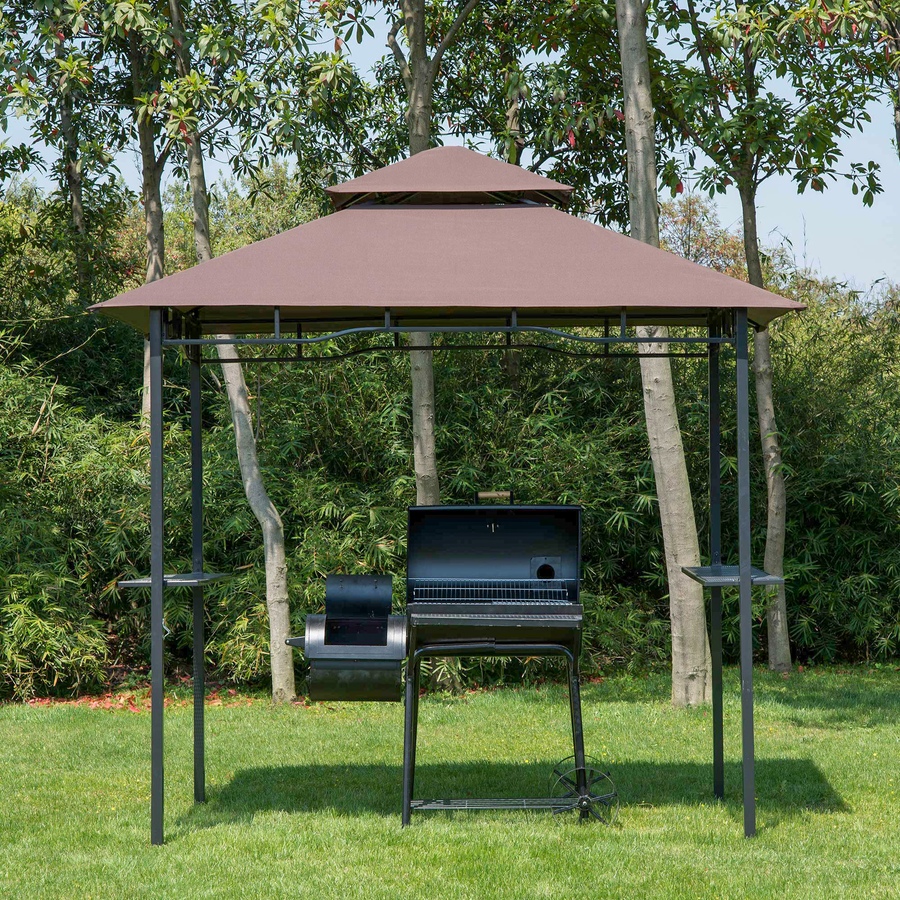 Image 964954_ALTMORE1.jpg, Product 964-954 / Price $109.99, Outsunny 8' x 5' BBQ Grill Gazebo Tent from Outsunny on TSC.ca's Home & Garden department