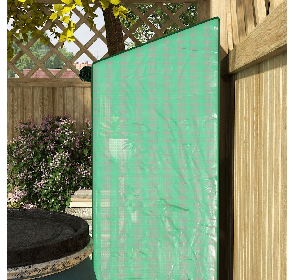 Image 964957_ALTMORE8.jpg, Product 964-957 / Price $69.99, Outsunny Mini Greenhouse with 3 Tier 6 Shelves Portable Green House, Green from Outsunny on TSC.ca's Home & Garden department