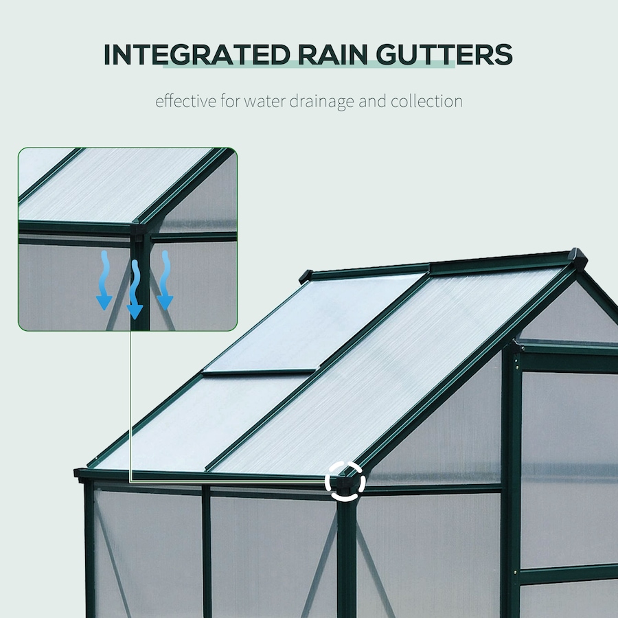 Image 964959_ALTMORE6.jpg, Product 964-959 / Price $369.99, Outsunny 6' x 4' Greenhouse for Outdoors from Outsunny on TSC.ca's Home & Garden department