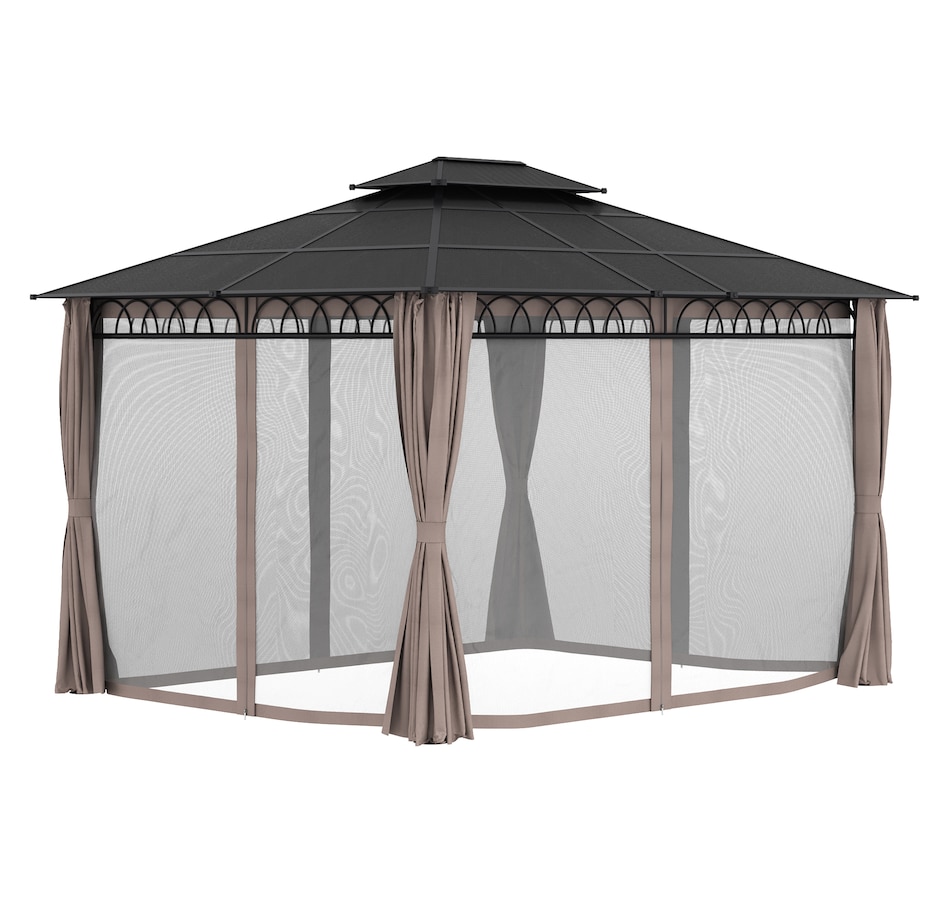 Image 964973_ALTMORE7.jpg, Product 964-973 / Price $849.99, Outsunny 10' x 12' Outdoor Gazebo Canopy from Outsunny on TSC.ca's Home & Garden department