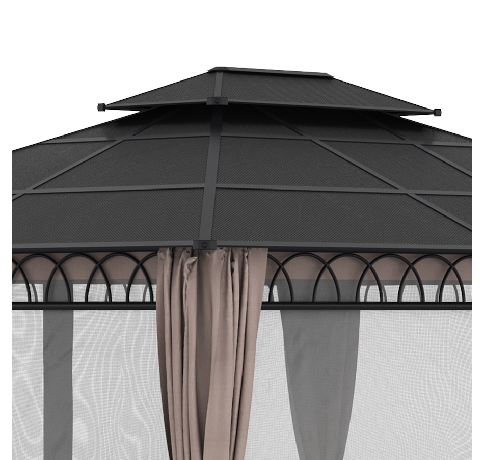 Image 964973_ALTMORE8.jpg, Product 964-973 / Price $849.99, Outsunny 10' x 12' Outdoor Gazebo Canopy from Outsunny on TSC.ca's Home & Garden department