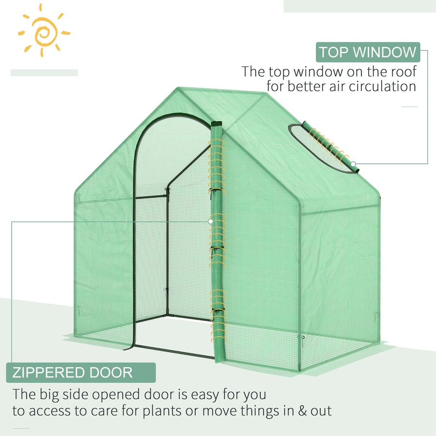 Image 964976_ALTMORE3.jpg, Product 964-976 / Price $48.99, Outsunny 6'x3.3'x5.5' Walk-in Garden Greenhouse from Outsunny on TSC.ca's Home & Garden department