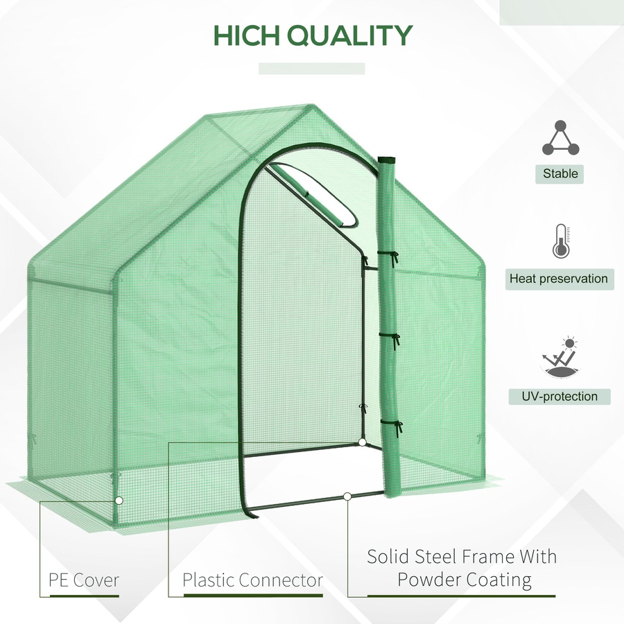 Image 964976_ALTMORE4.jpg, Product 964-976 / Price $48.99, Outsunny 6'x3.3'x5.5' Walk-in Garden Greenhouse from Outsunny on TSC.ca's Home & Garden department