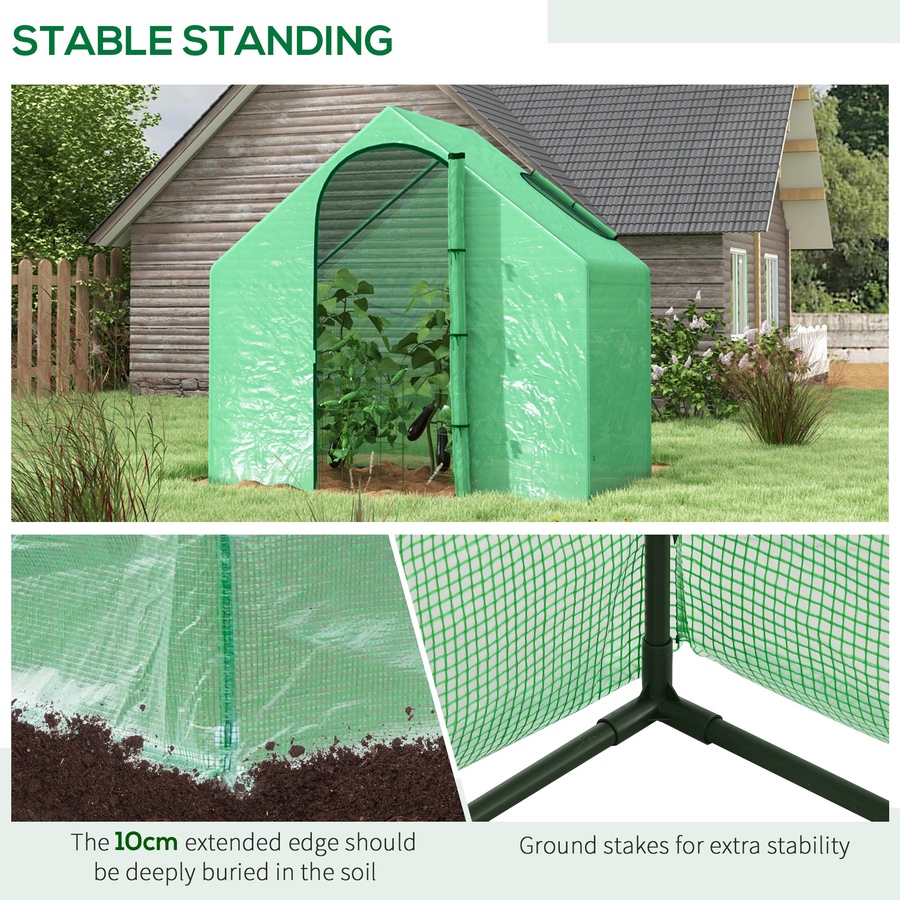 Image 964976_ALTMORE5.jpg, Product 964-976 / Price $48.99, Outsunny 6'x3.3'x5.5' Walk-in Garden Greenhouse from Outsunny on TSC.ca's Home & Garden department