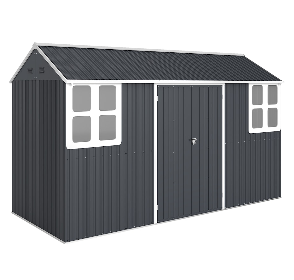 Image 964998.jpg, Product 964-998 / Price $899.99, Outsunny 12' x 5.5' Outdoor Storage Shed from Outsunny on TSC.ca's Home & Garden department