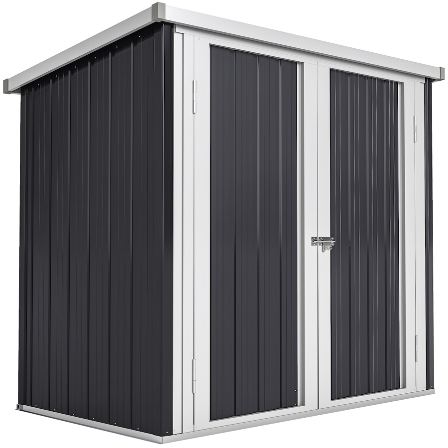 Image 965000.jpg, Product 965-000 / Price $229.99, Outsunny 5' x 3' Metal Garden Storage Shed Tool House with Double Doors from Outsunny on TSC.ca's Home & Garden department