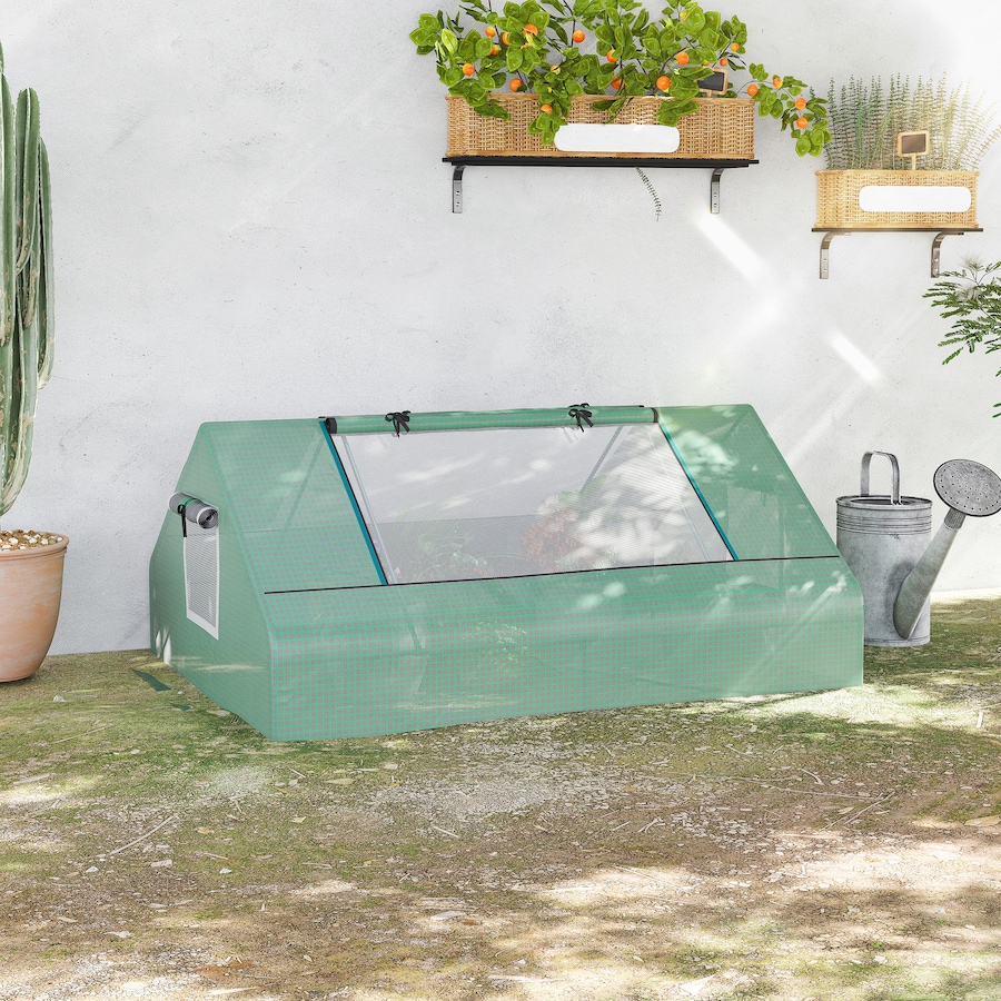 Image 965002_ALTMORE1.jpg, Product 965-002 / Price $59.99, Outsunny 71" x 55" x 32" Mini Greenhouse Portable Hot House for Plants from Outsunny on TSC.ca's Home & Garden department