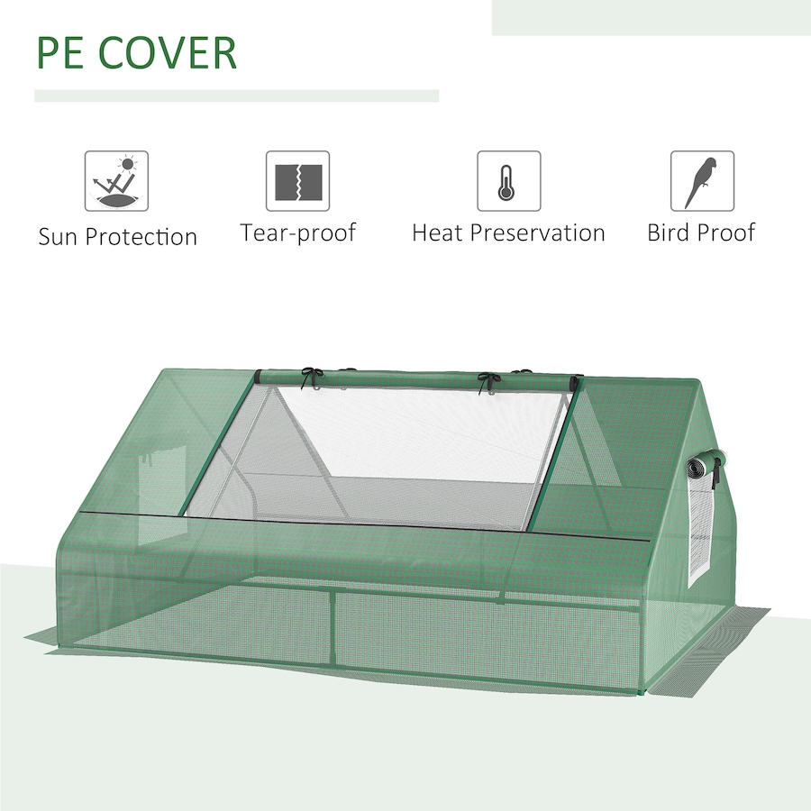 Image 965002_ALTMORE3.jpg, Product 965-002 / Price $59.99, Outsunny 71" x 55" x 32" Mini Greenhouse Portable Hot House for Plants from Outsunny on TSC.ca's Home & Garden department