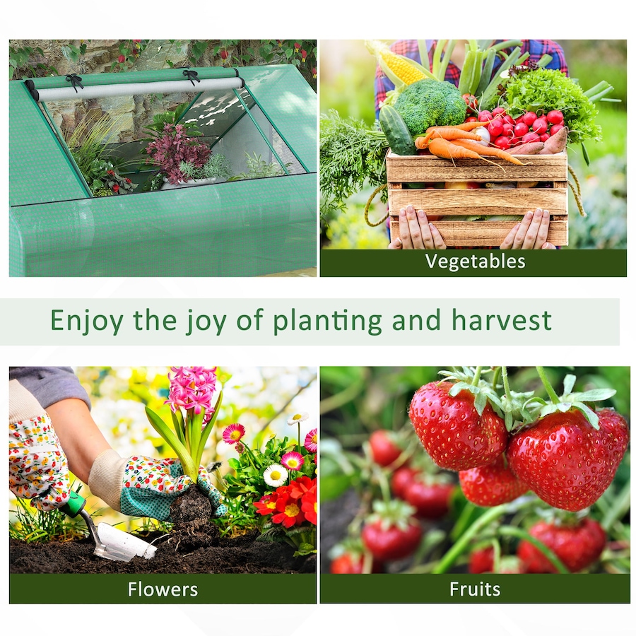 Image 965002_ALTMORE6.jpg, Product 965-002 / Price $59.99, Outsunny 71" x 55" x 32" Mini Greenhouse Portable Hot House for Plants from Outsunny on TSC.ca's Home & Garden department