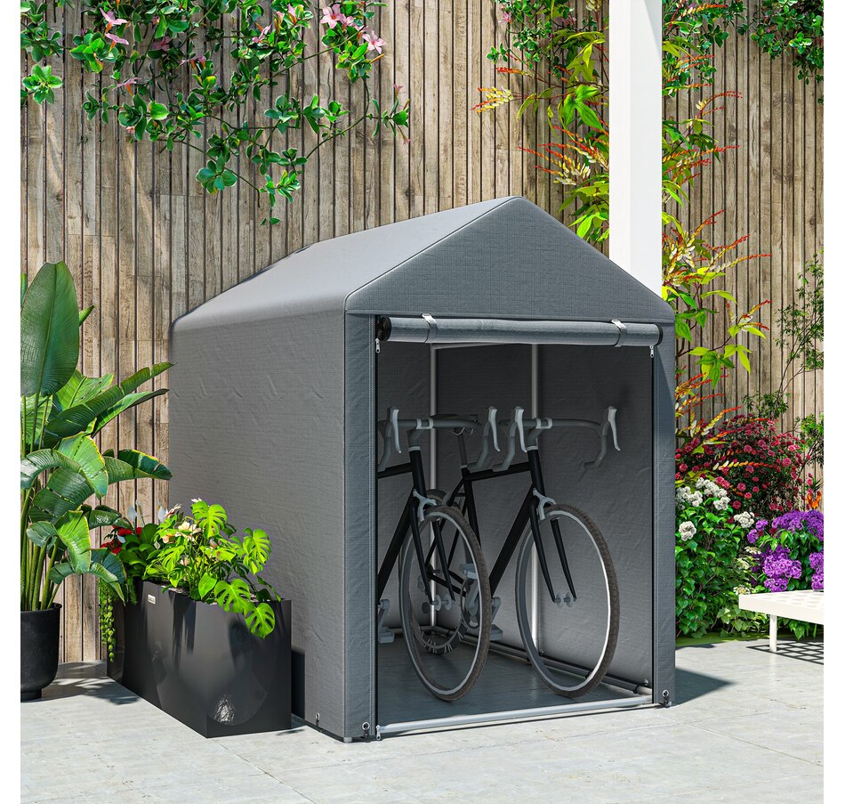 Image 965005_ALTMORE6.jpg, Product 965-005 / Price $169.99, Outsunny 4 x 6ft Portable Shed from Outsunny on TSC.ca's Home & Garden department