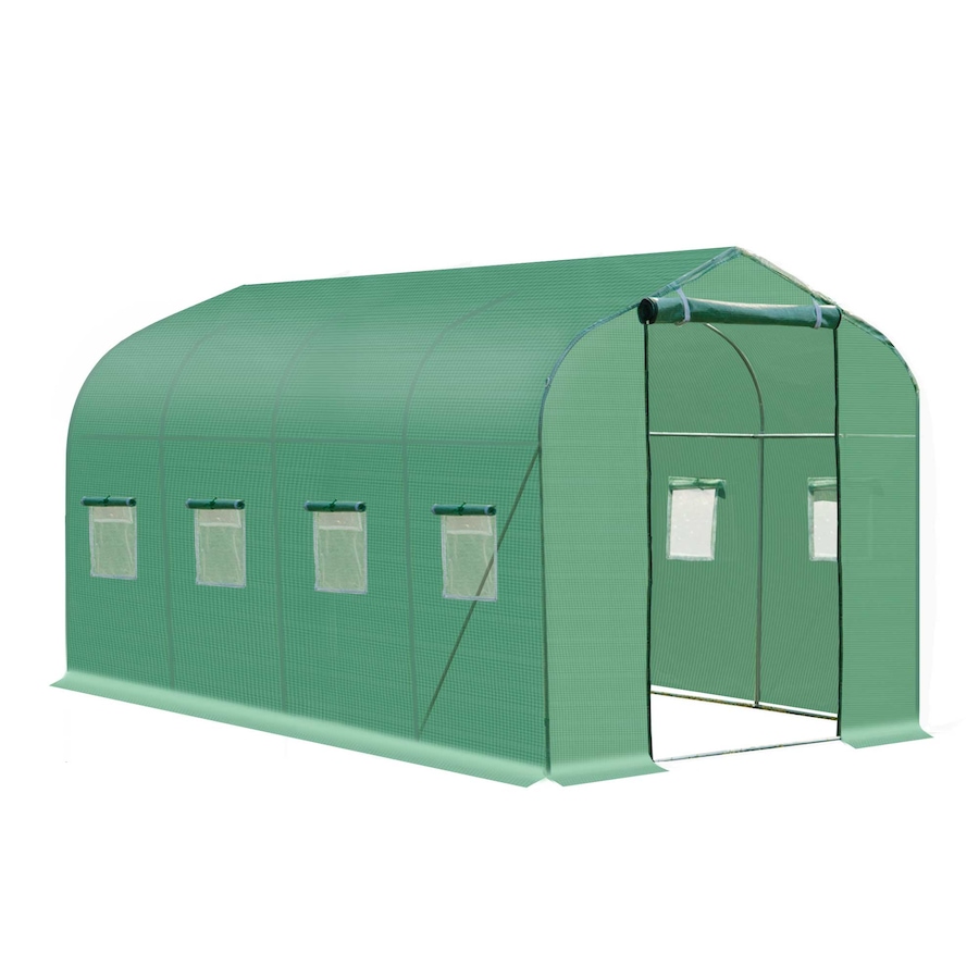 Image 965006.jpg, Product 965-006 / Price $99.99, Outsunny 13' x 6.5' x 6.5' Steeple Walk-in Greenhouse from Outsunny on TSC.ca's Home & Garden department