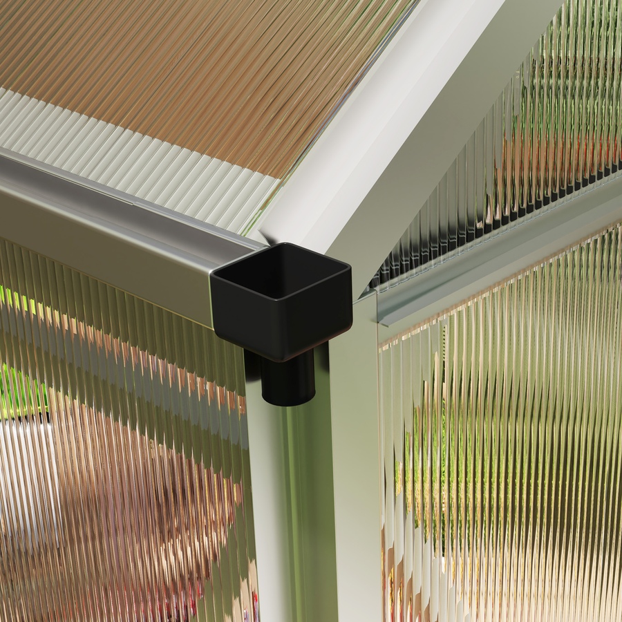 Image 965007_ALTMORE8.jpg, Product 965-007 / Price $306.99, Outsunny Greenhouse, Walk-In Hot House, Clear PC Board with Sliding Door from Outsunny on TSC.ca's Home & Garden department