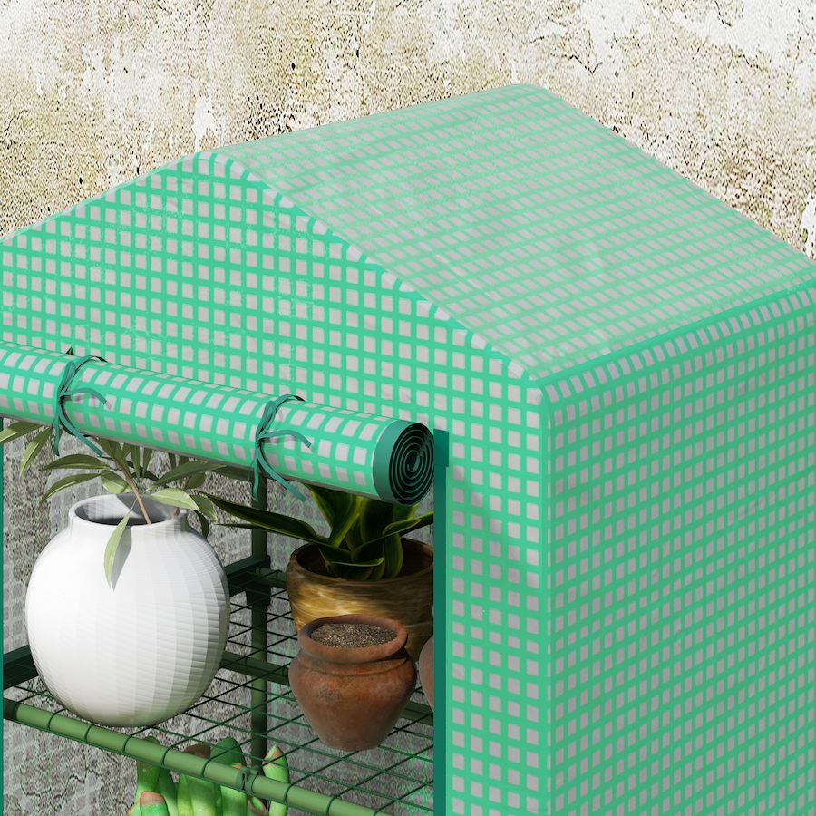 Image 965016_ALTMORE8.jpg, Product 965-016 / Price $45.99, Outsunny 3 Tier Mini Greenhouse, Small Greenhouse with PE Cover, Green from Outsunny on TSC.ca's Home & Garden department