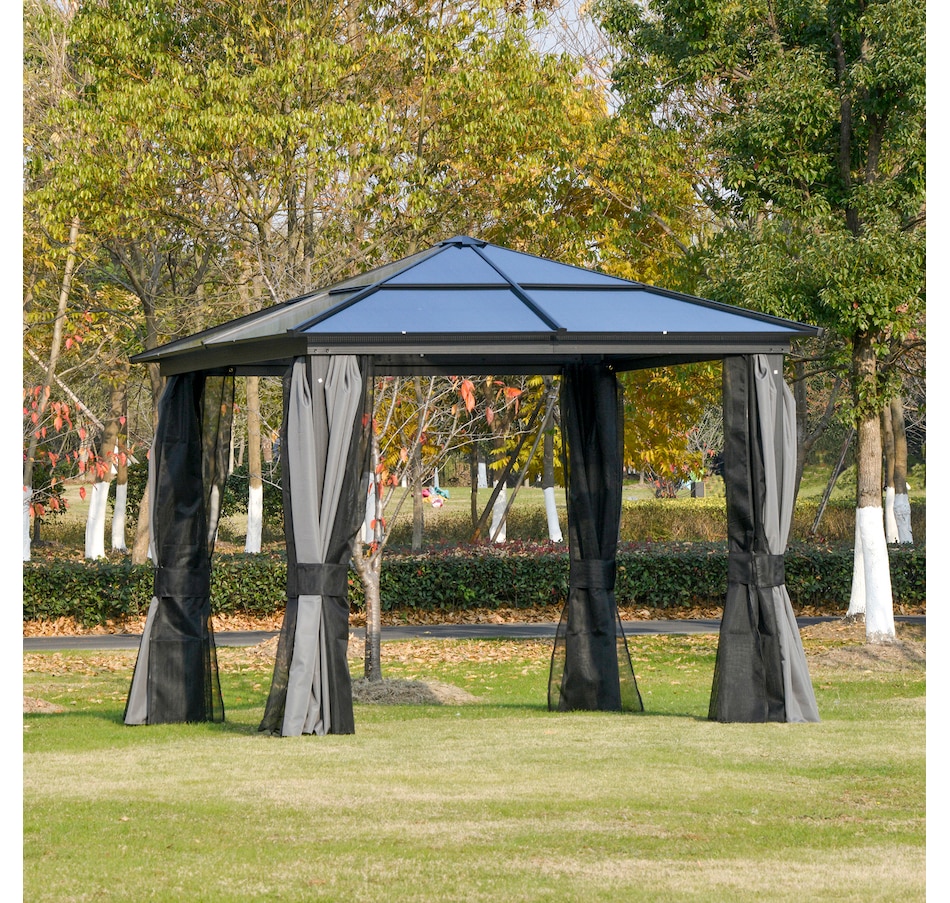 Image 965017_ALTMORE1.jpg, Product 965-017 / Price $1,009.99, Outsunny 10' x 10' Hardtop Gazebo Canopy from Outsunny on TSC.ca's Home & Garden department