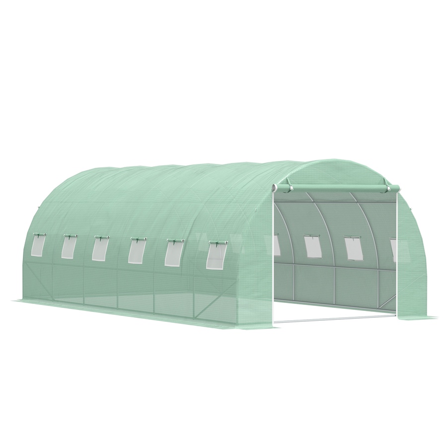 Image 965019.jpg, Product 965-019 / Price $207.99, Outsunny 20' x 10' x 6.6' Large Walk-in Greenhouse from Outsunny on TSC.ca's Home & Garden department