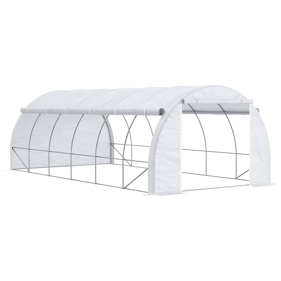 Image 965022.jpg, Product 965-022 / Price $266.99, Outsunny 20'x10'x6' Large Walk-in Greenhouse from Outsunny on TSC.ca's Home & Garden department