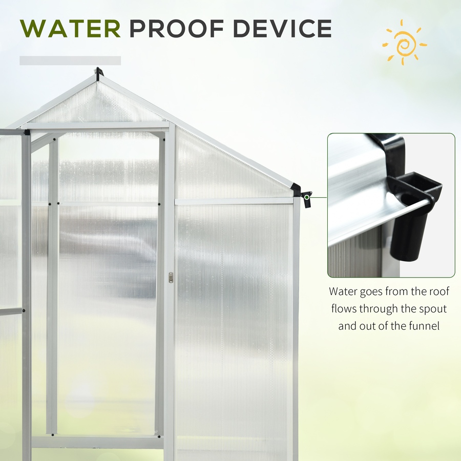 Image 965027_ALTMORE20.jpg, Product 965-027 / Price $299.99 - $439.99, Outsunny 8' x 6' Portable Outdoor Walk-In Garden Greenhouse w/ Roof Vent from Outsunny on TSC.ca's Home & Garden department