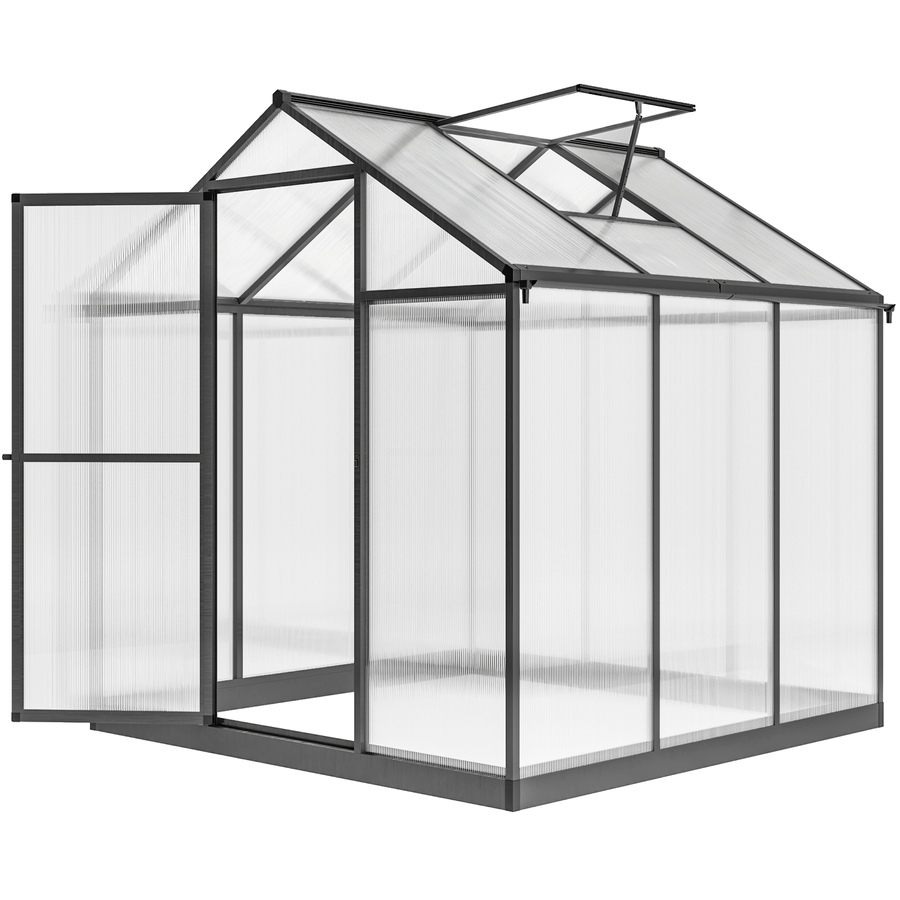 Image 965027_ST03.jpg, Product 965-027 / Price $299.99 - $439.99, Outsunny 8' x 6' Portable Outdoor Walk-In Garden Greenhouse w/ Roof Vent from Outsunny on TSC.ca's Home & Garden department