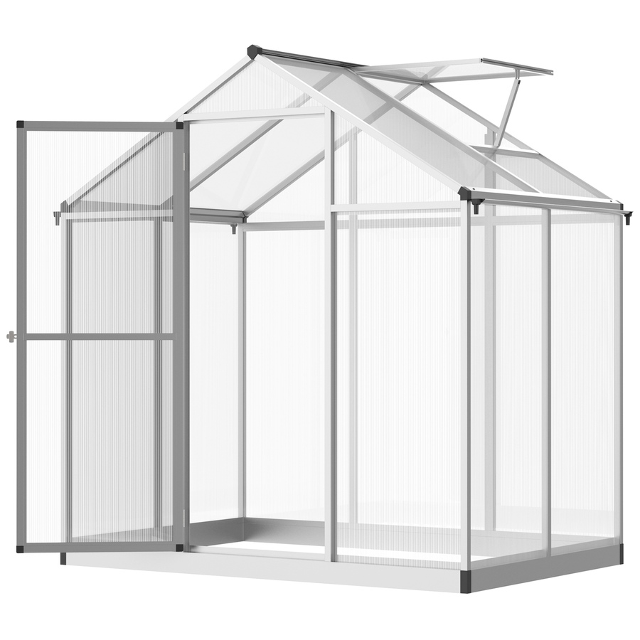 Image 965027_ST04.jpg, Product 965-027 / Price $299.99 - $439.99, Outsunny 8' x 6' Portable Outdoor Walk-In Garden Greenhouse w/ Roof Vent from Outsunny on TSC.ca's Home & Garden department
