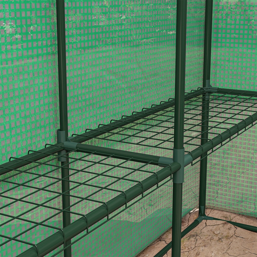 Image 965042_ALTMORE17.jpg, Product 965-042 / Price $149.99, Outsunny 8' x 6' x 7' Portable Walk-In Greenhouse Hot House from Outsunny on TSC.ca's Home & Garden department