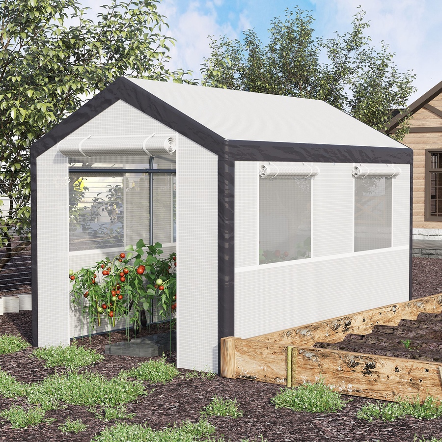 Image 965046_ALTMORE1.jpg, Product 965-046 / Price $216.99, Outsunny 6.6' x 10' x 7' Heavy Duty Walk-In Greenhouse from Outsunny on TSC.ca's Home & Garden department