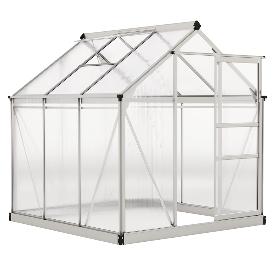 Image 965048.jpg, Product 965-048 / Price $369.99, Outsunny Greenhouse, Walk-In Hot House, Clear PC Board with Sliding Door from Outsunny on TSC.ca's Home & Garden department