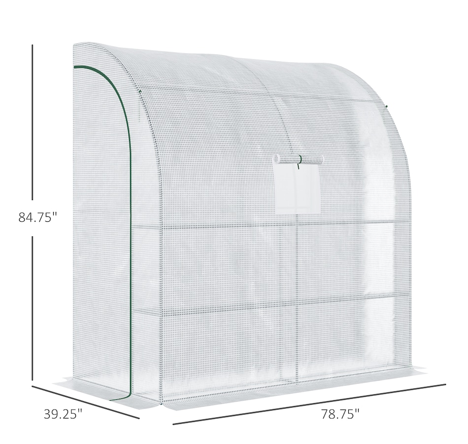 Image 965054_ALTMORE2.jpg, Product 965-054 / Price $79.99, Outsunny 7' x 3' x 7' Walk-In Greenhouse, Plant Gardening Green House from Outsunny on TSC.ca's Home & Garden department