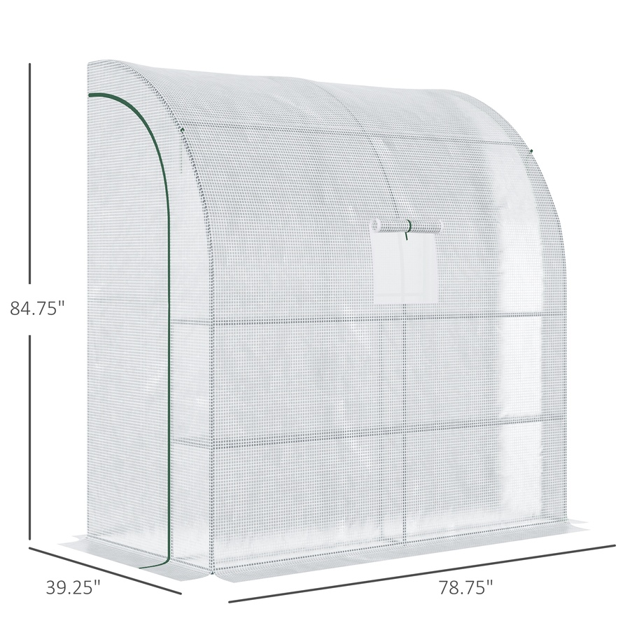 Image 965054_ALTMORE2.jpg, Product 965-054 / Price $67.99, Outsunny 7' x 3' x 7' Walk-In Greenhouse, Plant Gardening Green House from Outsunny on TSC.ca's Home & Garden department