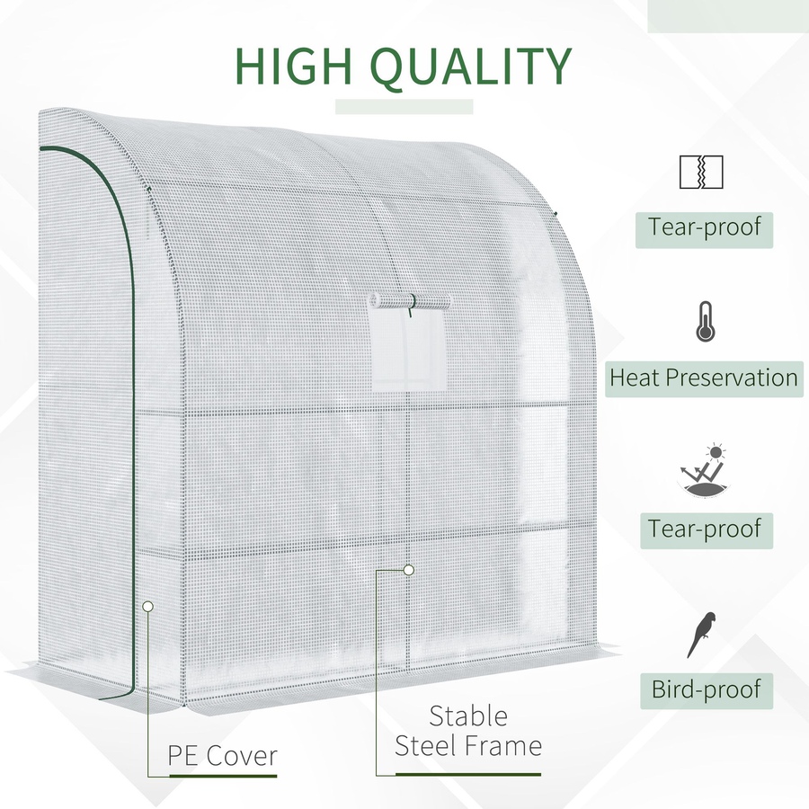 Image 965054_ALTMORE3.jpg, Product 965-054 / Price $67.99, Outsunny 7' x 3' x 7' Walk-In Greenhouse, Plant Gardening Green House from Outsunny on TSC.ca's Home & Garden department