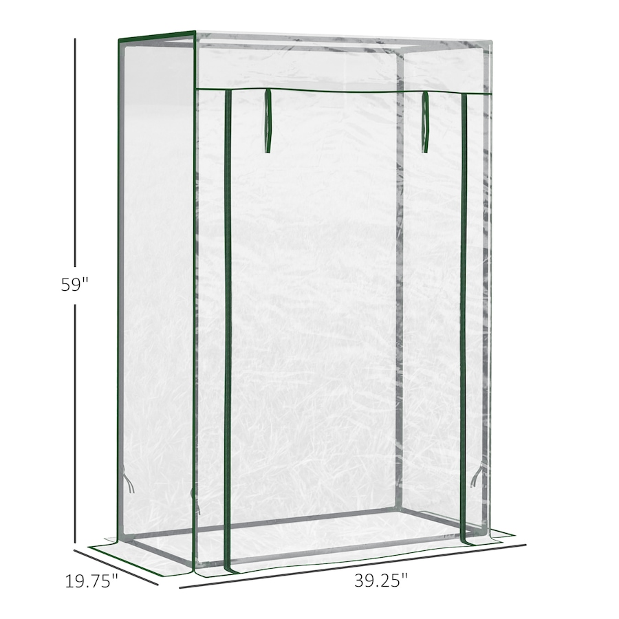 Image 965056_ALTMORE2.jpg, Product 965-056 / Price $41.99, Outsunny 40"L x 20"W x 59"H Walk-in Garden Greenhouse from Outsunny on TSC.ca's Home & Garden department